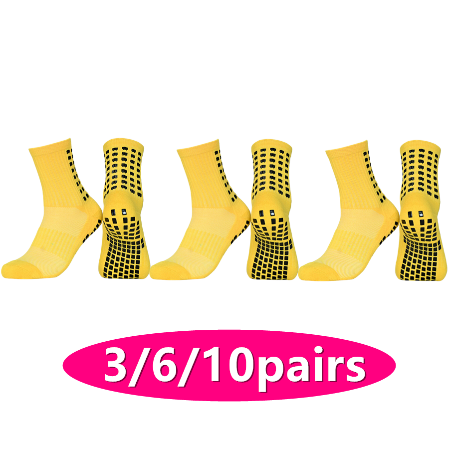 Sports Grip - 3/6/10 pares de calcetines deportivos unisex