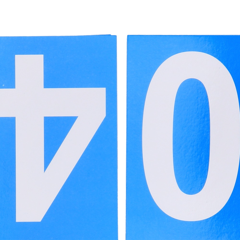 Scoreboard Digital - Marcador azul de 4 dígitos con