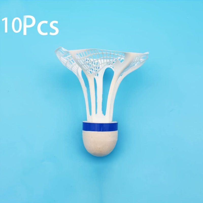 10 unidades de bolas de bádmin - Feather Shuttlecock reseña y precio