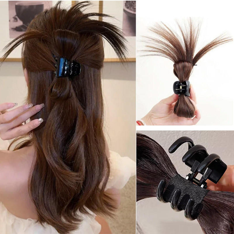 Pinza de pelo de media corbata - Feather Shuttlecock reseña y precio