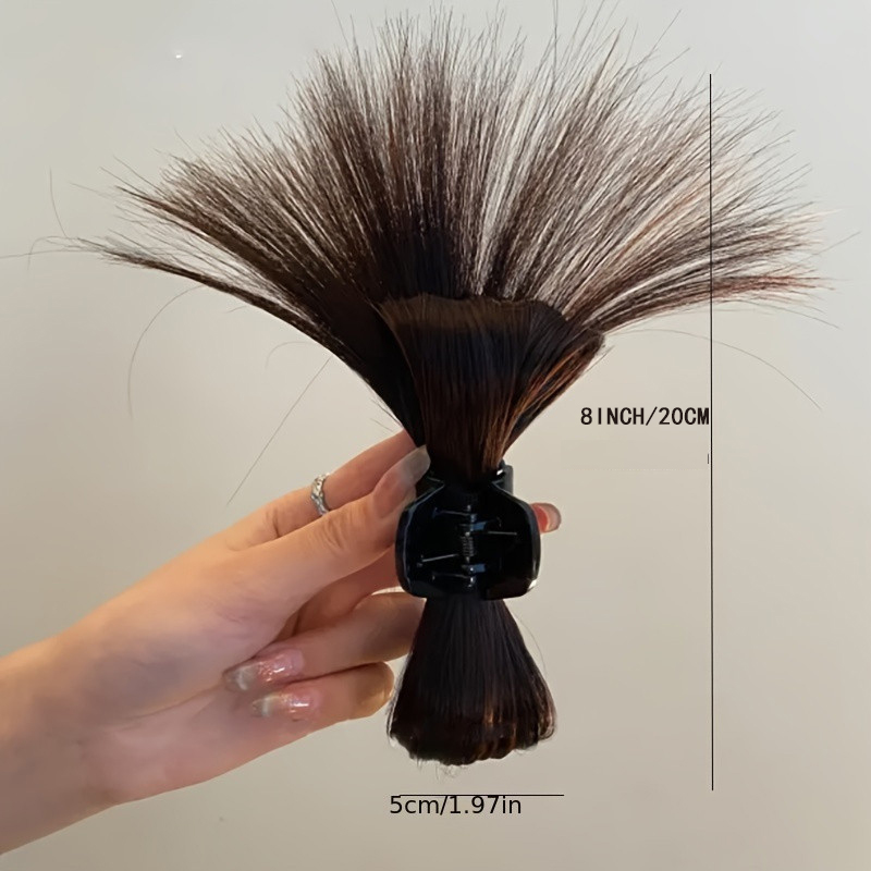 Pinza de pelo de media corbata - Feather Shuttlecock reseña y precio