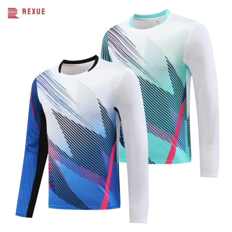 Camisa de bádminton de manga l - Badminton Jersey reseña y precio